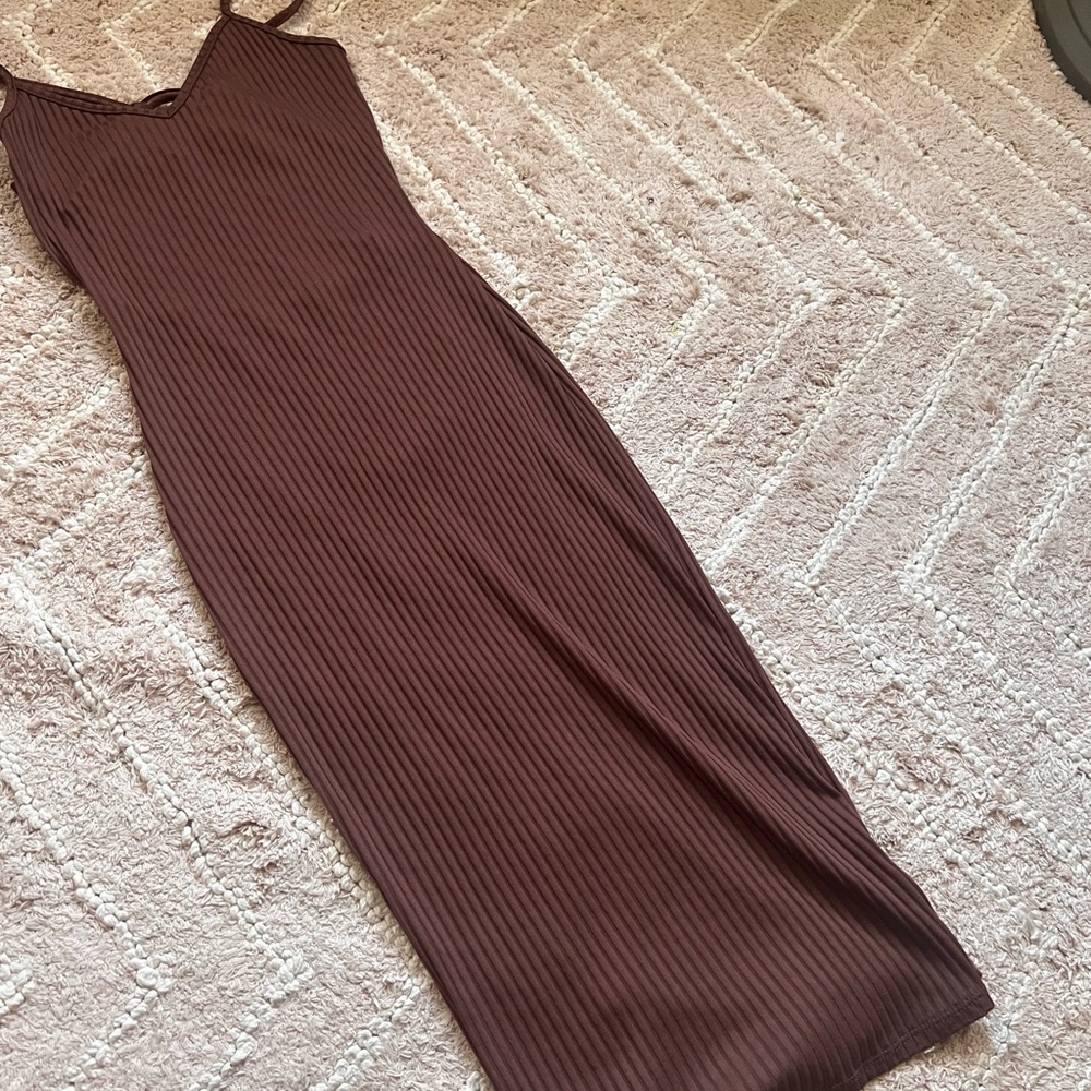 Windsor Brown Maxi Dress